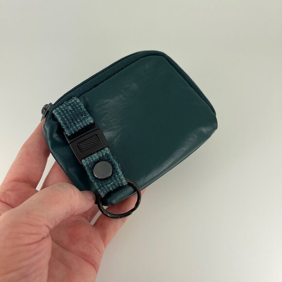 VINTAGE 80s PARIS SPORT CLUB NYLON ZIP BAG CHARM CREDIT CARD + CASH STASH POUCH - Picture 11 of 15